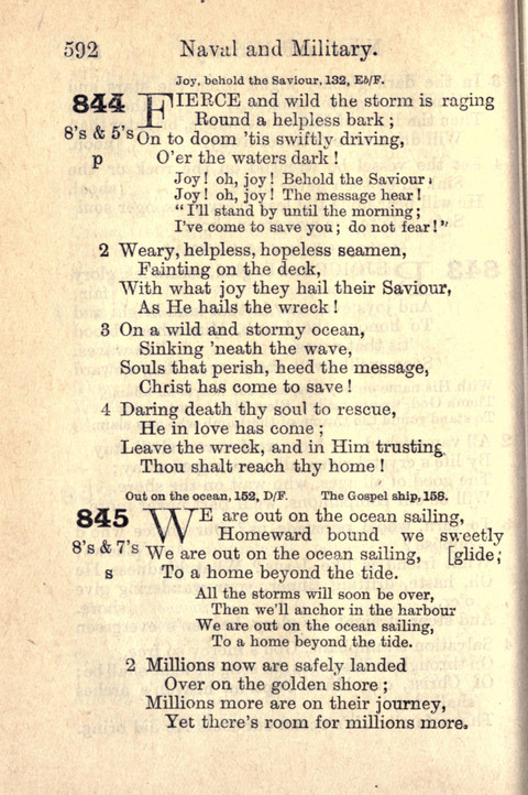 Salvation Army Songs page 592