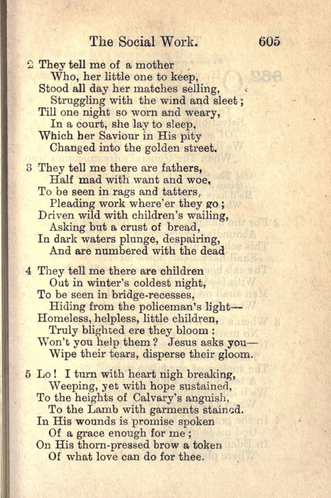 Salvation Army Songs page 605