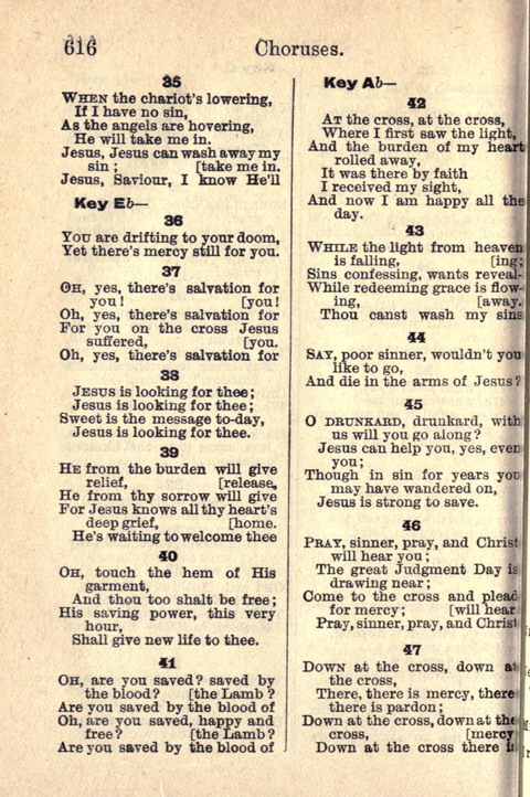 Salvation Army Songs page 616