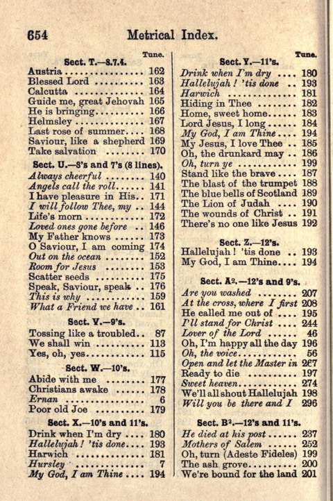 Salvation Army Songs page 654
