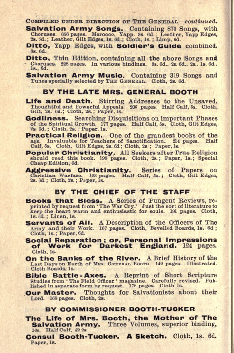Salvation Army Songs page 658