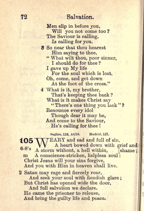 Salvation Army Songs page 72
