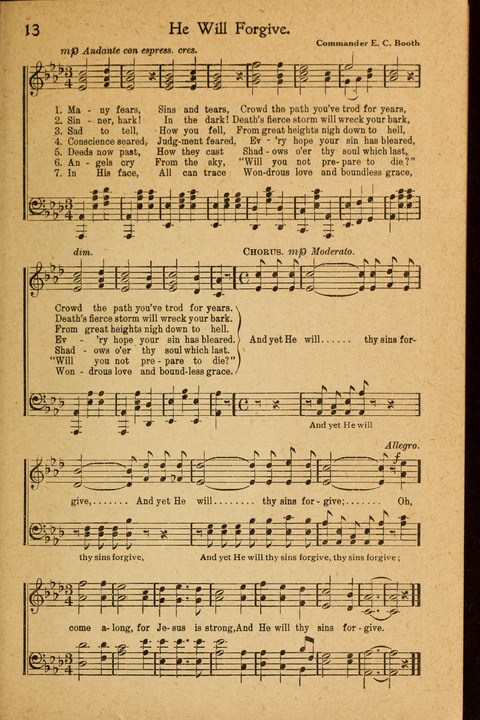 The Salvation Army Songs and Music page 13