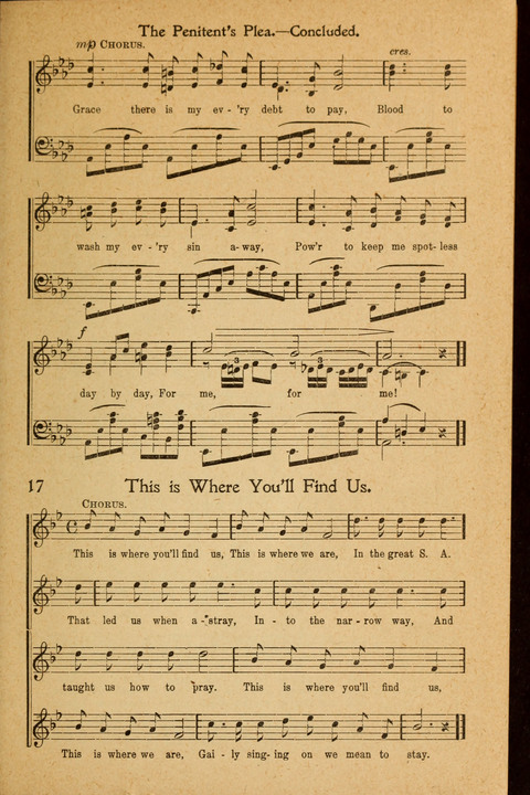The Salvation Army Songs and Music page 17