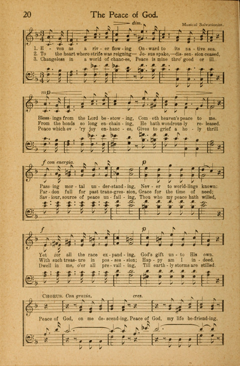 The Salvation Army Songs and Music page 20