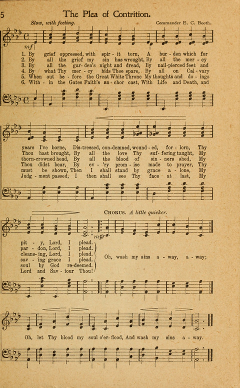 The Salvation Army Songs and Music page 5