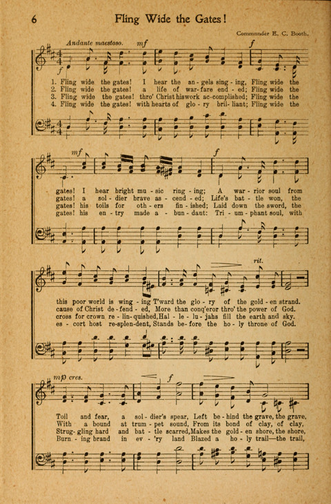 The Salvation Army Songs and Music page 6