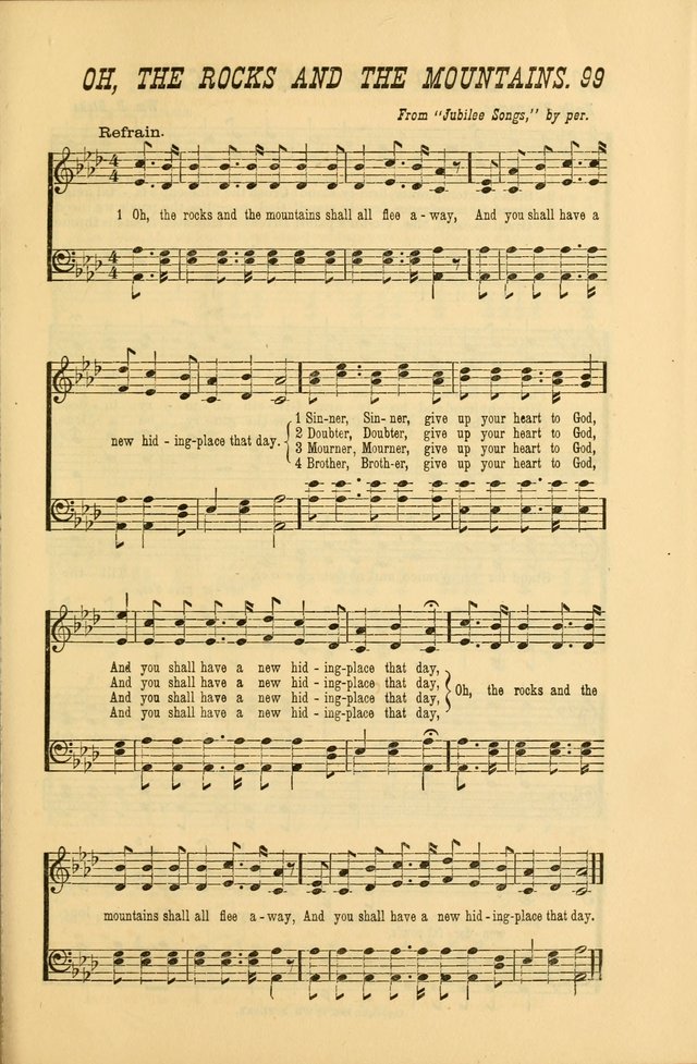 Sabbath Bells: for the Sunday-school and for prayer, praise, and gospel meetings page 101
