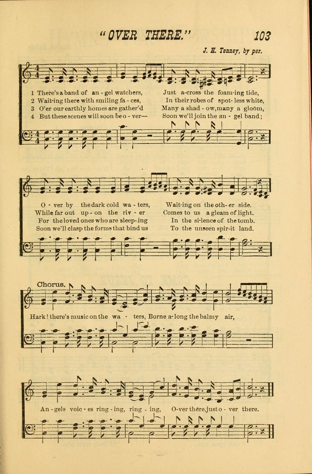 Sabbath Bells: for the Sunday-school and for prayer, praise, and gospel meetings page 105