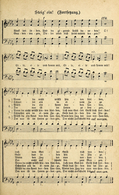 Sänger-Bote: ein Liederbuch für Kirche und Haus (4th. ed.) page 107