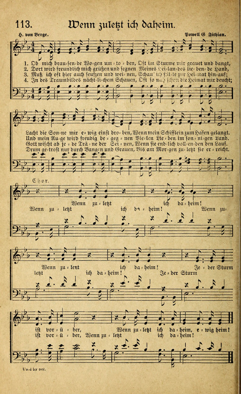 Sänger-Bote: ein Liederbuch für Kirche und Haus (4th. ed.) page 132