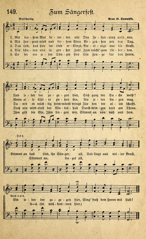 Sänger-Bote: ein Liederbuch für Kirche und Haus (4th. ed.) page 175