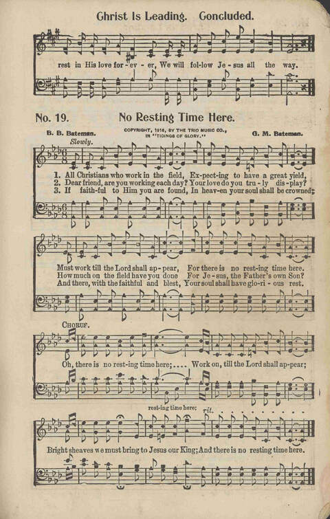 Signal Bells: for the song service page 19