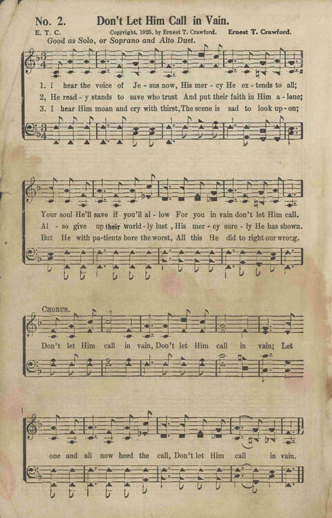 Signal Bells: for the song service page 2