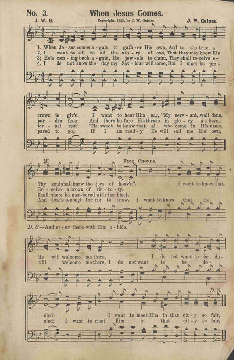 Signal Bells: for the song service page 3