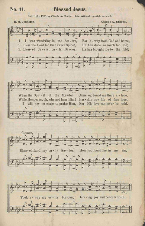 Signal Bells: for the song service page 41