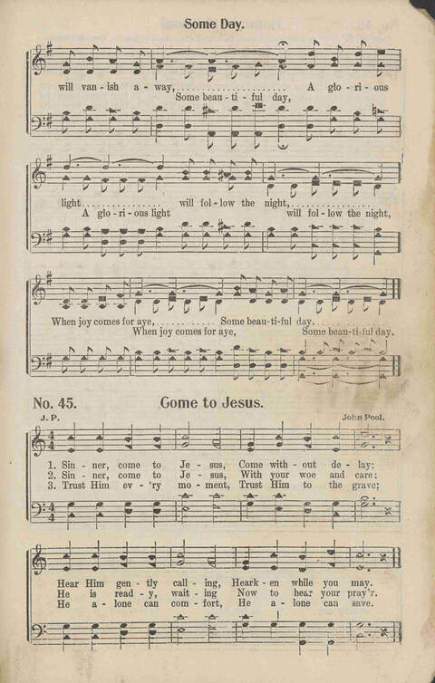 Signal Bells: for the song service page 45
