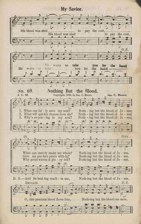 Signal Bells: for the song service page 69