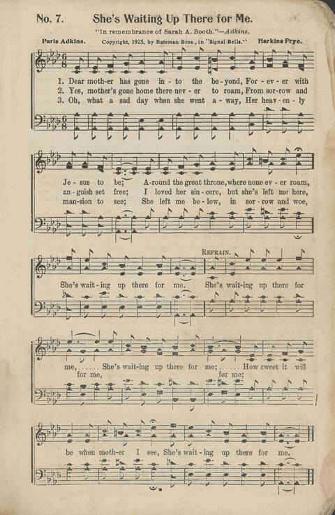 Signal Bells: for the song service page 7
