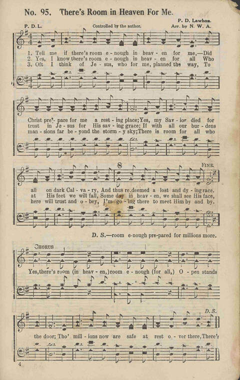 Signal Bells: for the song service page 95