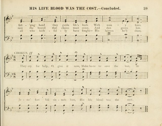 Songs of the Bible for the Sunday School page 59