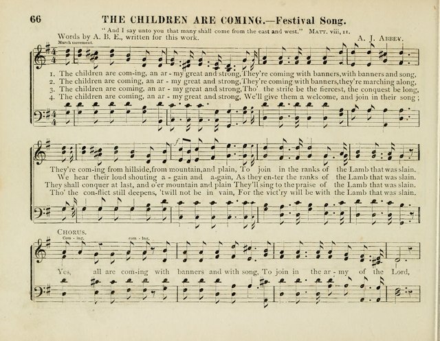 Songs of the Bible for the Sunday School page 66