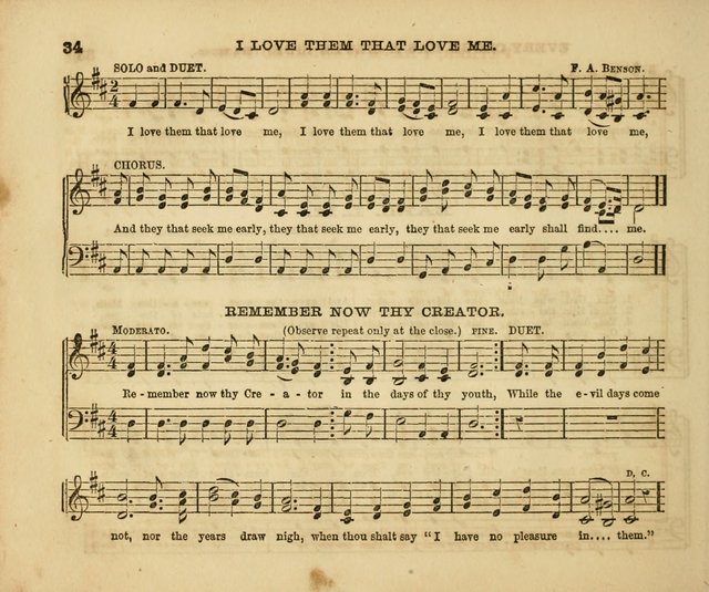The Silver Chime: a cluster of Sabbath school melodies, tunes, sentences, chants, etc., for the use of children and teachers in their school exercises, devotions, and recreations, to which is added... page 32