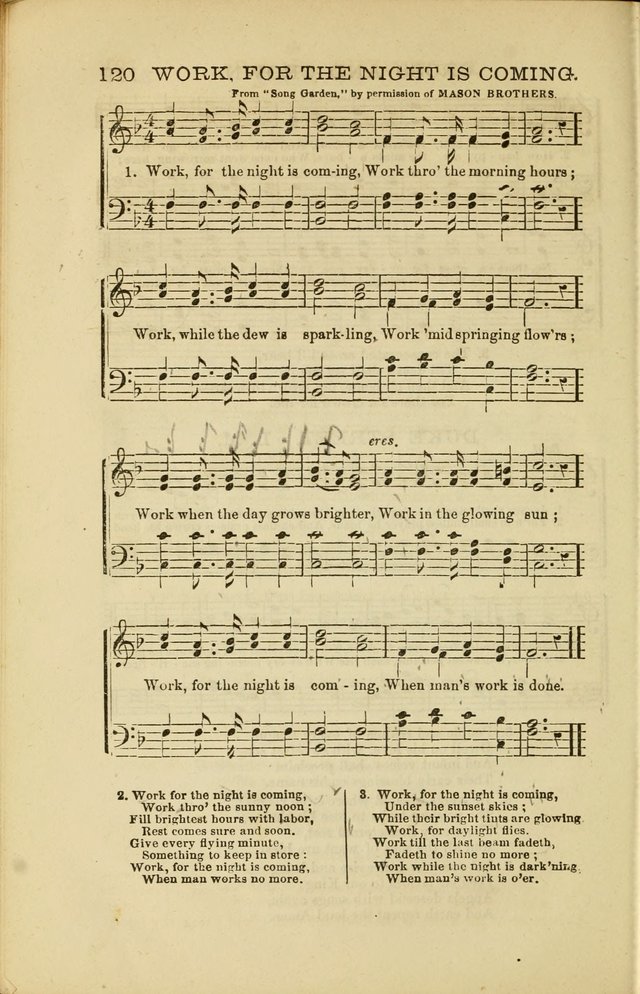 Sabbath Carols : A New Collection of Music and Hymns page 119
