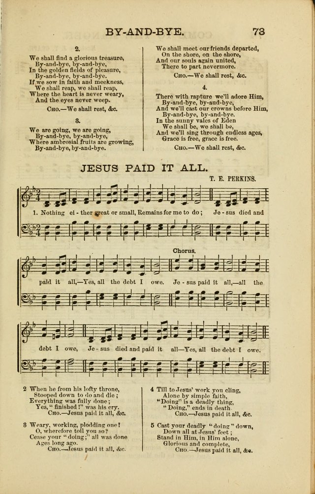 Sabbath Carols : A New Collection of Music and Hymns page 72