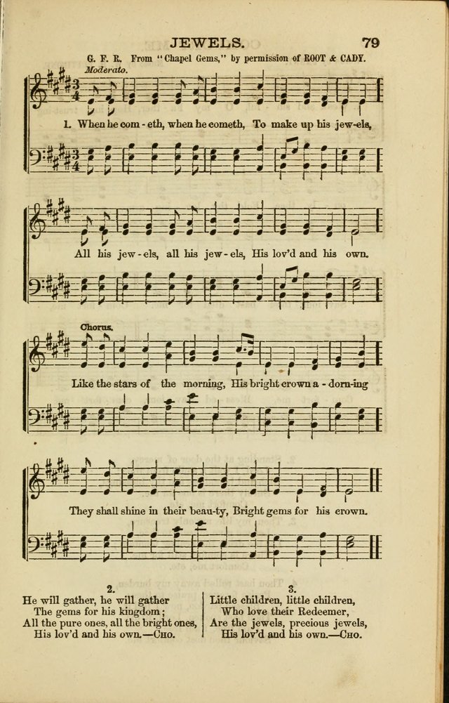 Sabbath Carols : A New Collection of Music and Hymns page 78