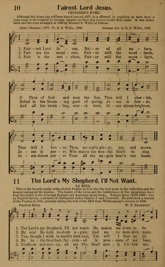 Songs of the Christian Centuries: the book of a hundred immortal hymns, with brief biographical and descriptive notes. page 11