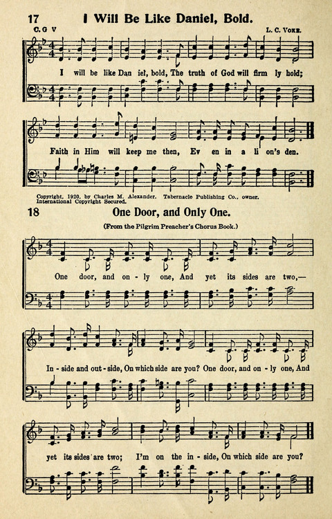 Songs and Choruses for Fishers of Men page 12