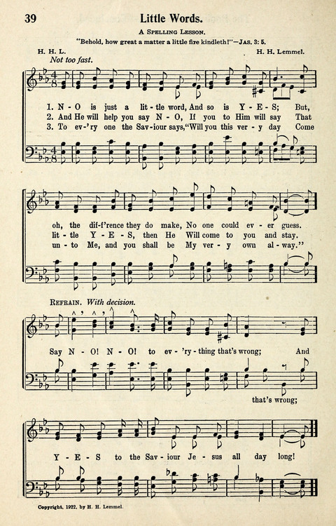 Songs and Choruses for Fishers of Men page 24