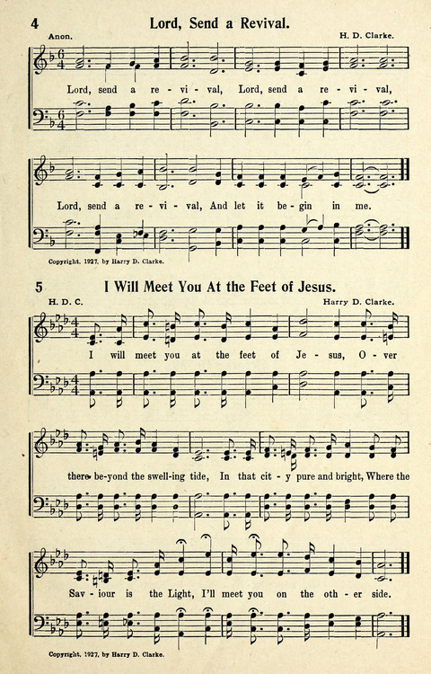 Songs and Choruses for Fishers of Men page 3