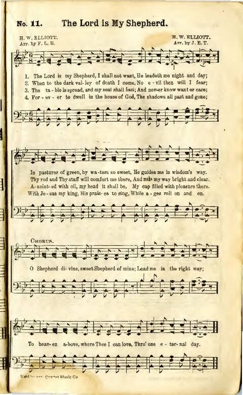 Song Crown: a new compilation of sweet gospel songs page 11