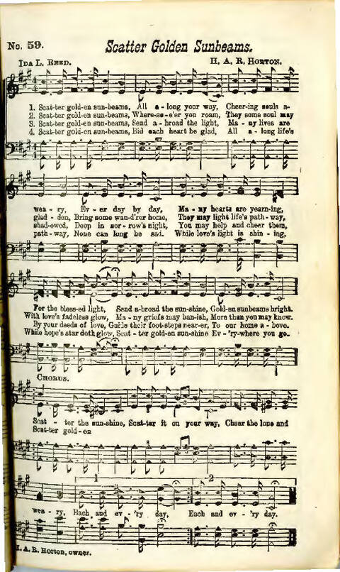 Song Crown: a new compilation of sweet gospel songs page 61