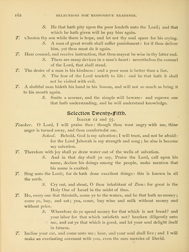 School and College Hymnal: a collection of hymns and of selections for responsive readings page 164