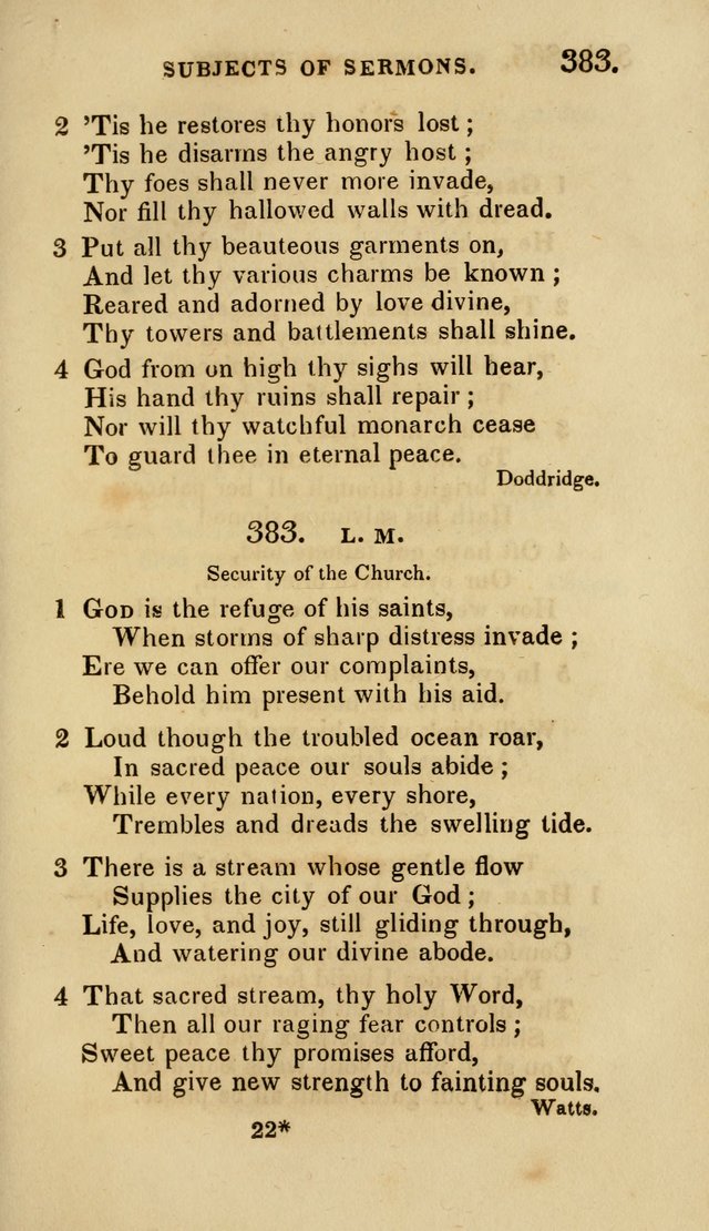 The Springfield Collection of Hymns for Sacred Worship page 276