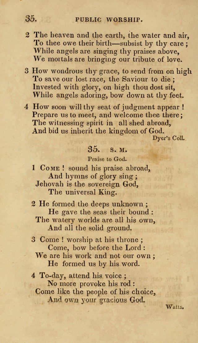The Springfield Collection of Hymns for Sacred Worship page 43