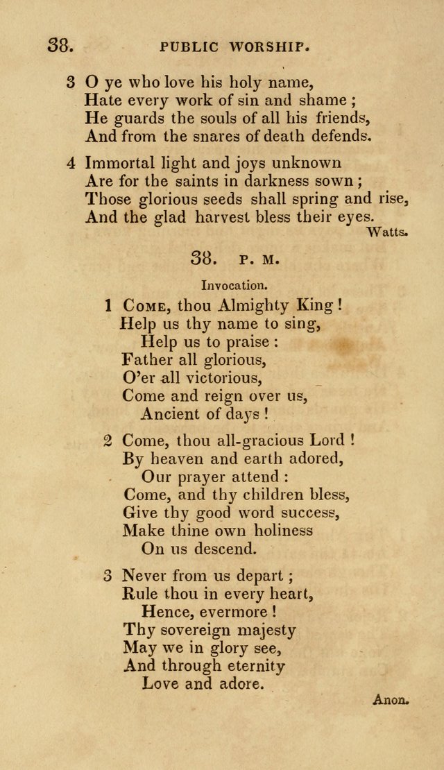 The Springfield Collection of Hymns for Sacred Worship page 45
