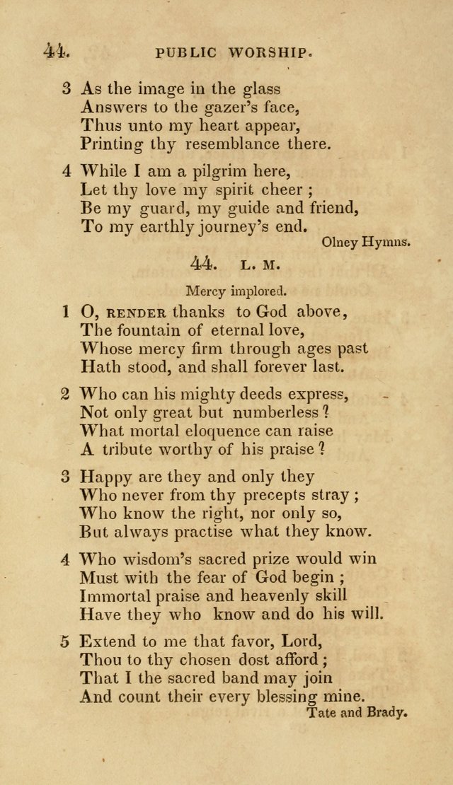 The Springfield Collection of Hymns for Sacred Worship page 49