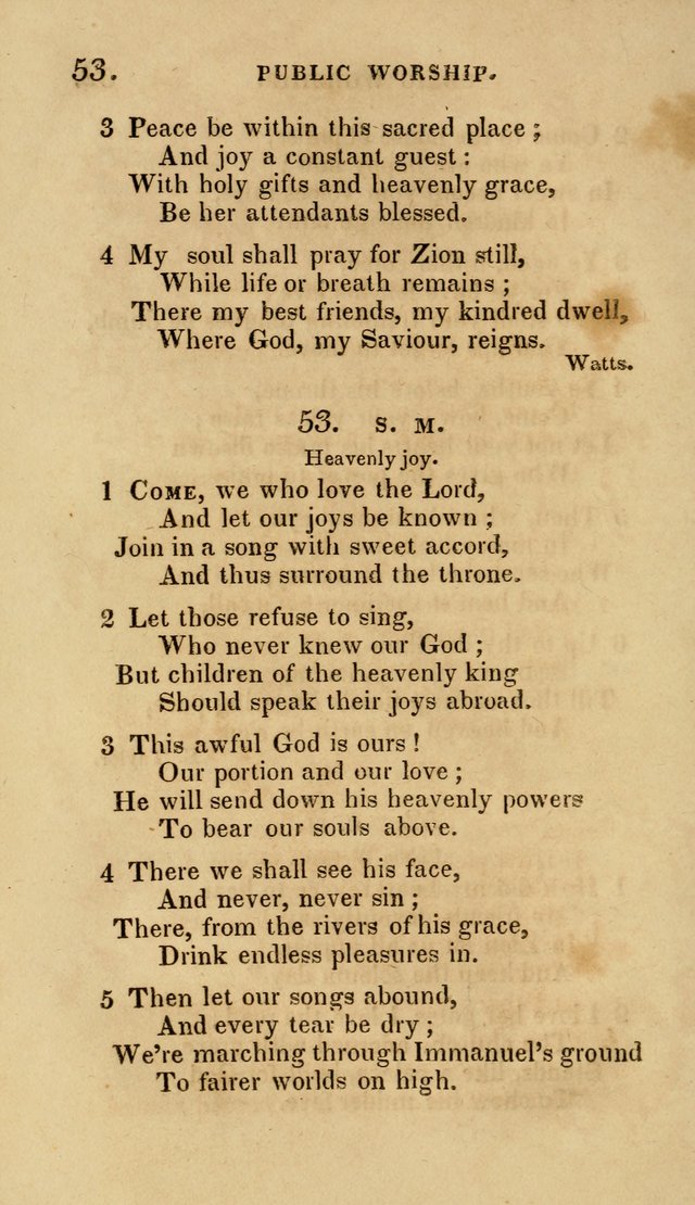 The Springfield Collection of Hymns for Sacred Worship page 55