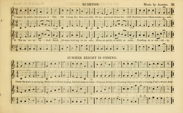Song-crowned king: a collection of new and beautiful music, original and selected, for the use of the singing school, home circle, and revivals page 36