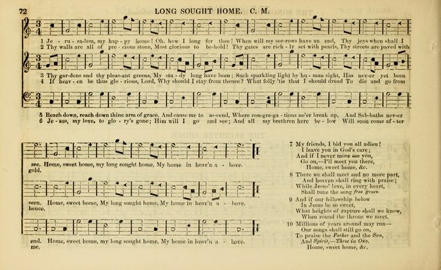 Song-crowned king: a collection of new and beautiful music, original and selected, for the use of the singing school, home circle, and revivals page 79