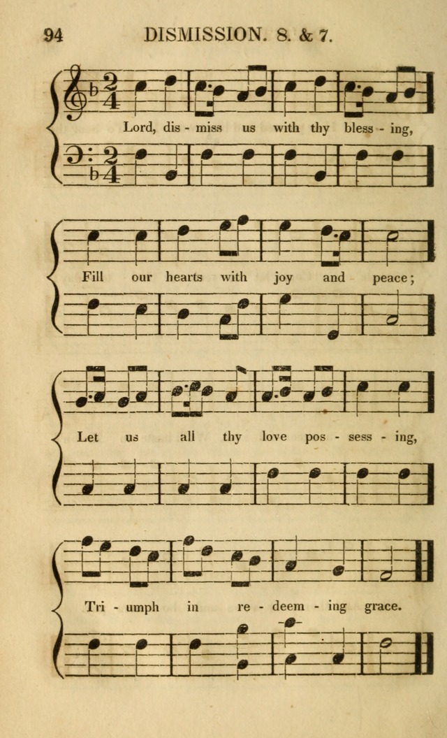 Supplement to the Christian lyre: containing more than one hundred psalm tunes, such as are most used in churches of all denominations page 103