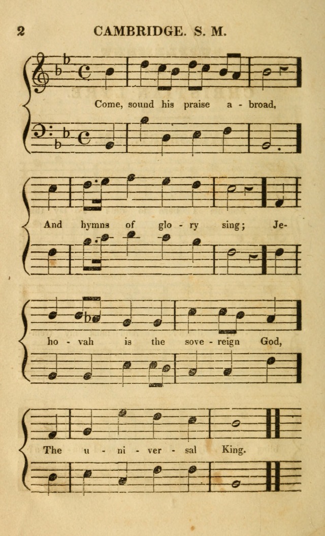 Supplement to the Christian lyre: containing more than one hundred psalm tunes, such as are most used in churches of all denominations page 11