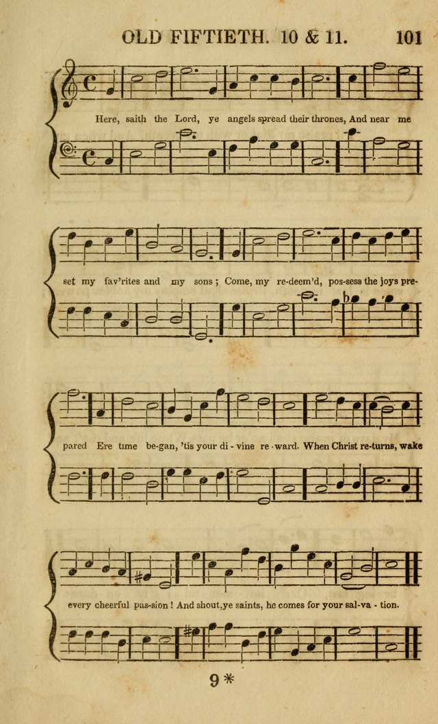 Supplement to the Christian lyre: containing more than one hundred psalm tunes, such as are most used in churches of all denominations page 110