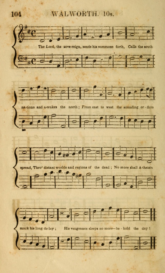 Supplement to the Christian lyre: containing more than one hundred psalm tunes, such as are most used in churches of all denominations page 113