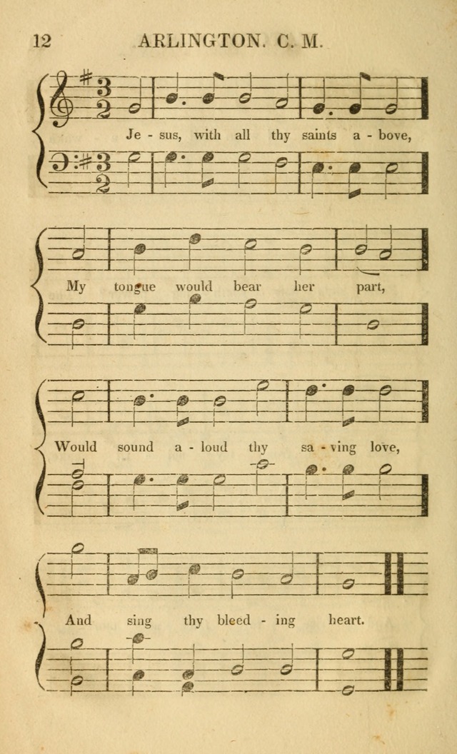 Supplement to the Christian lyre: containing more than one hundred psalm tunes, such as are most used in churches of all denominations page 21