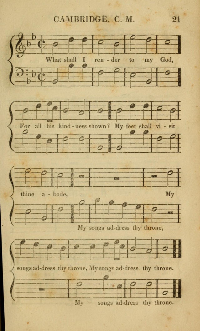 Supplement to the Christian lyre: containing more than one hundred psalm tunes, such as are most used in churches of all denominations page 30